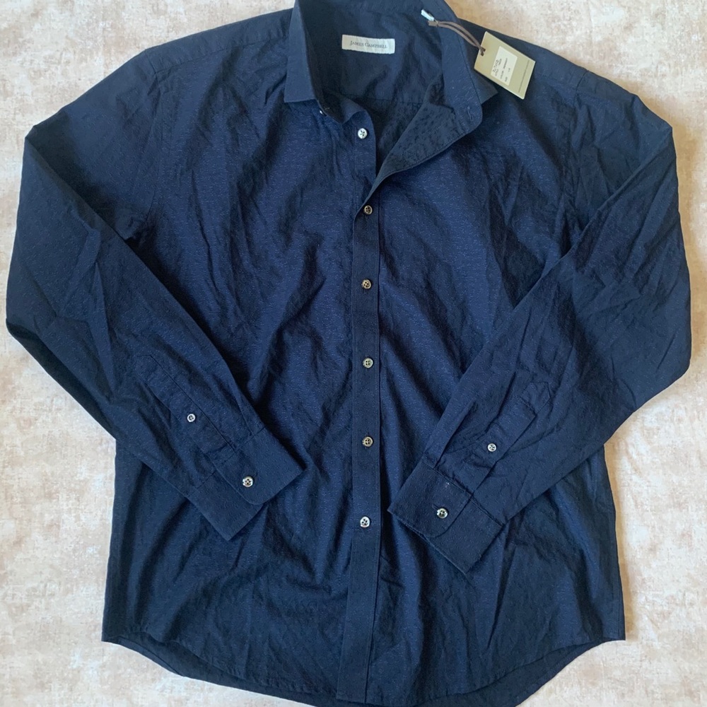 Blue Collared Long Sleeve